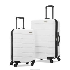Color Blast 2 Piece Set American Tourister 06X06B2 White Luggage