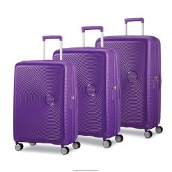 Curio 3 Piece Set American Tourister 06X06B97 Purple Luggage