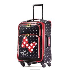 Disney Minnie Mouse 21'' Spinner American Tourister 06X06B73 Minnie Mouse Red Bow Luggage