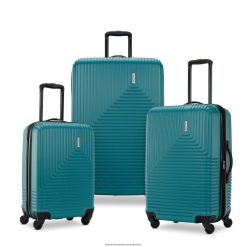 Groove 3 Piece Set American Tourister 06X06B108 Teal Luggage