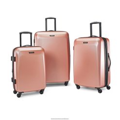 Moonlight 3 Piece Set American Tourister 06X06B134 Rose Gold Luggage